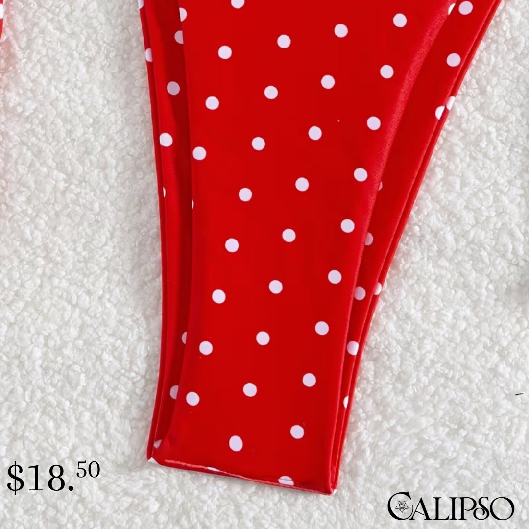 Red moon bikini