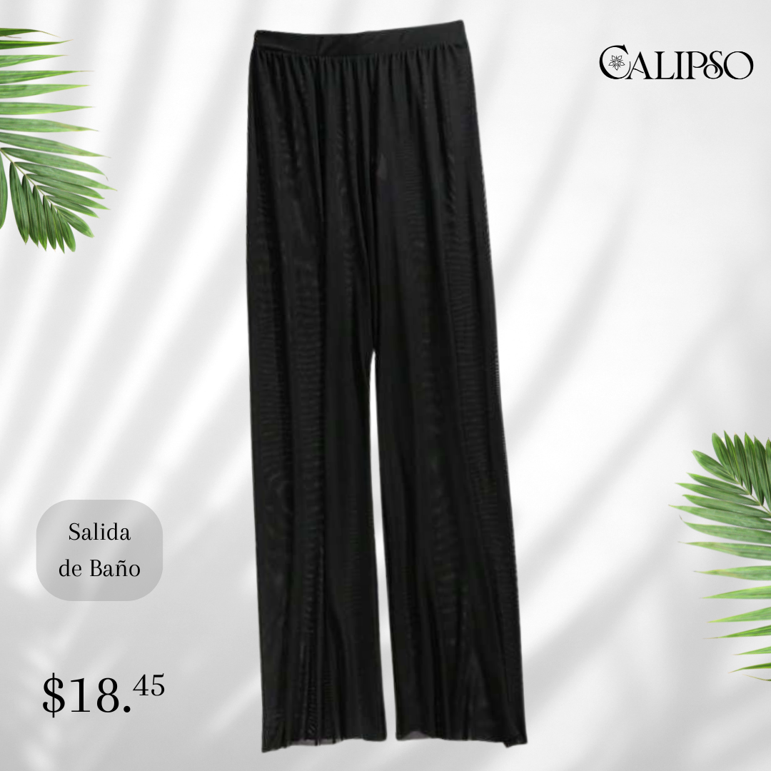 Black beach pants