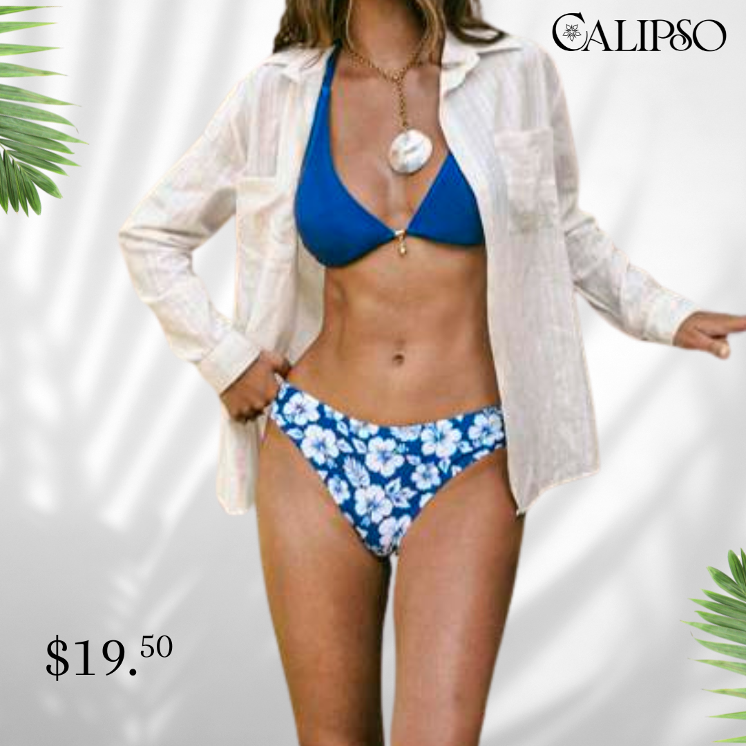 Beach flower bikini