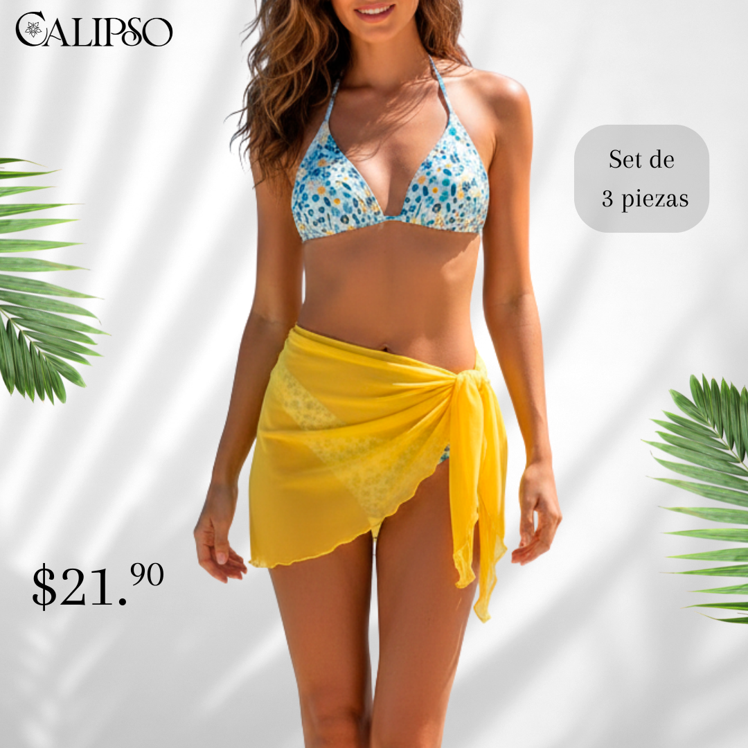 Gardenias bikini set