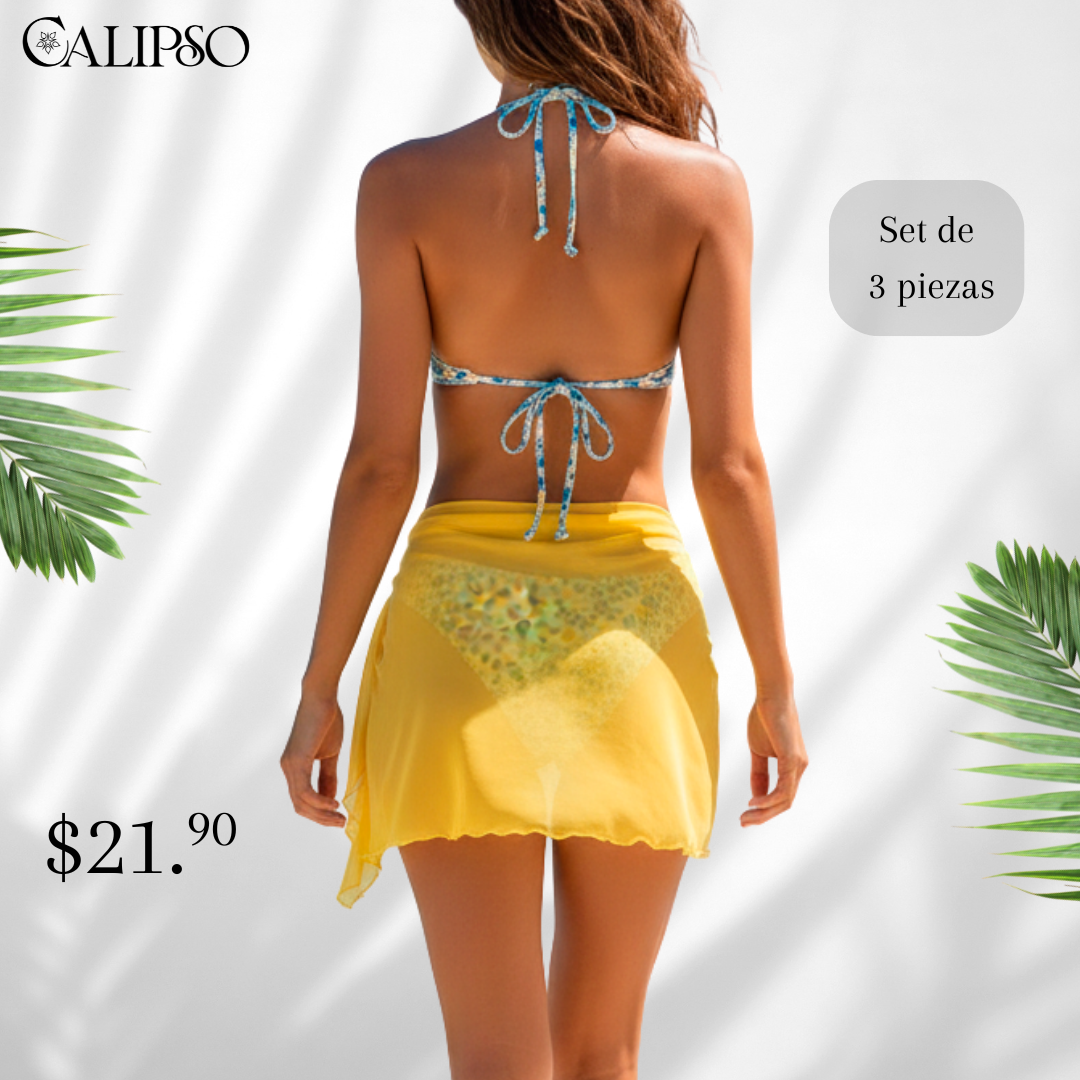 Gardenias bikini set