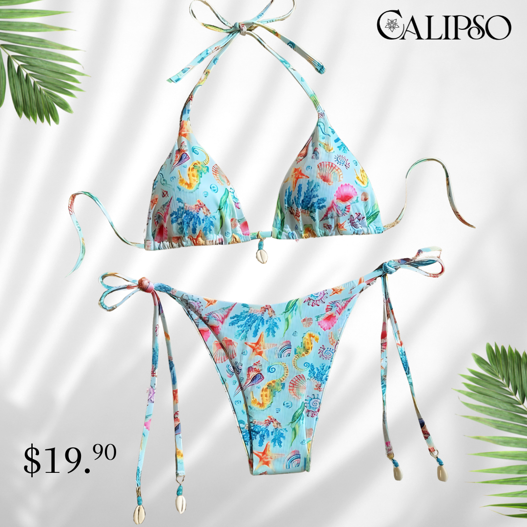 Marine life bikini
