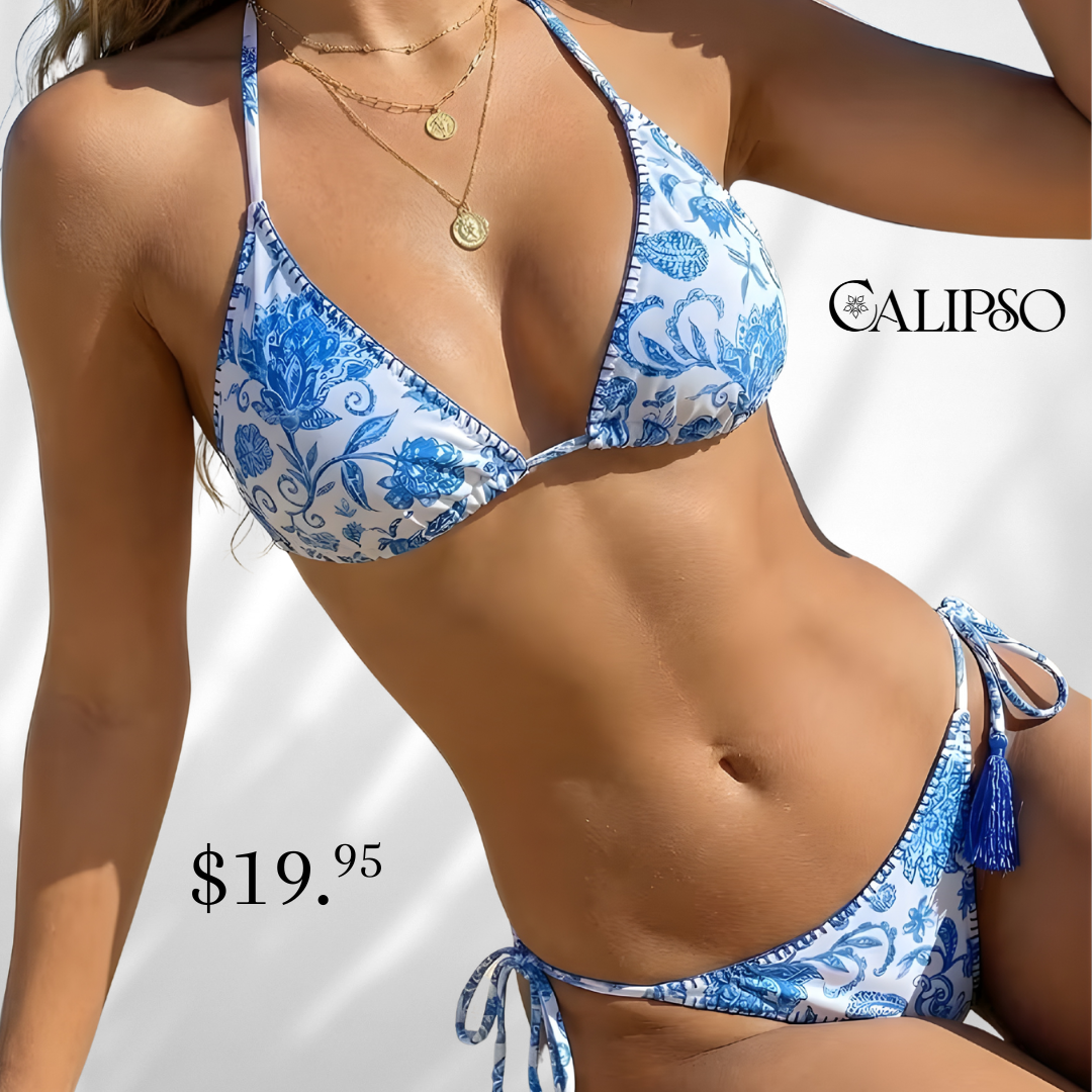 Morpho blue bikini