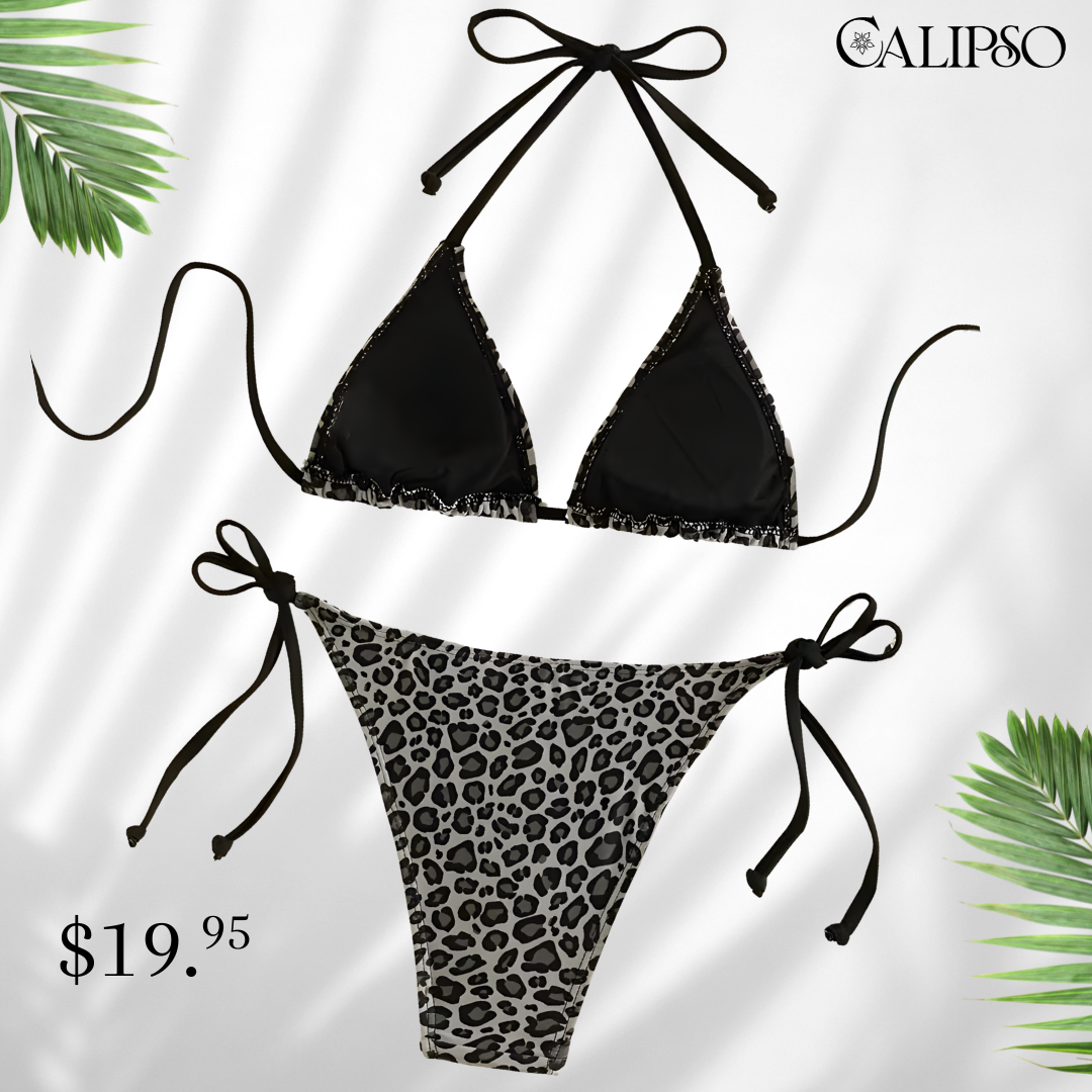 leopard bikini