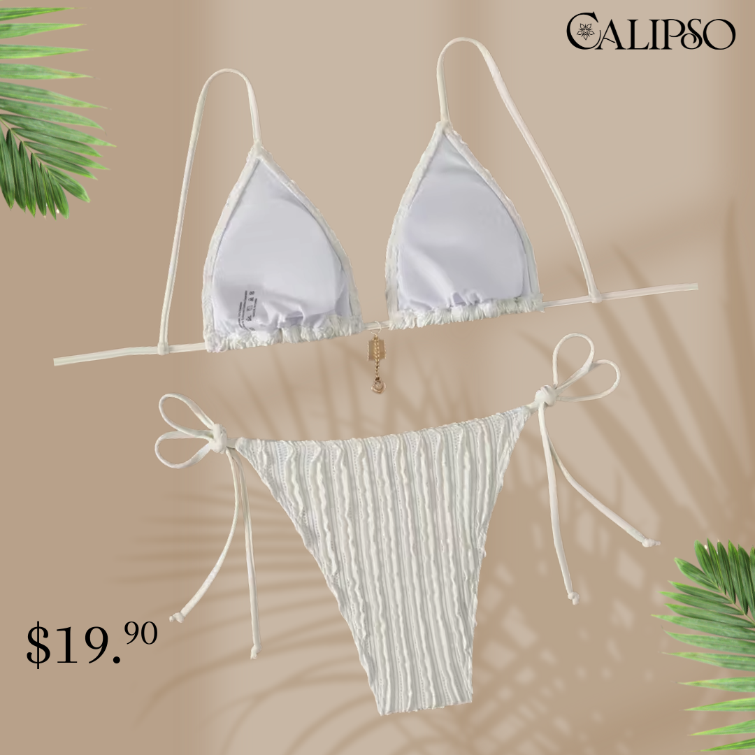 Cream bikini