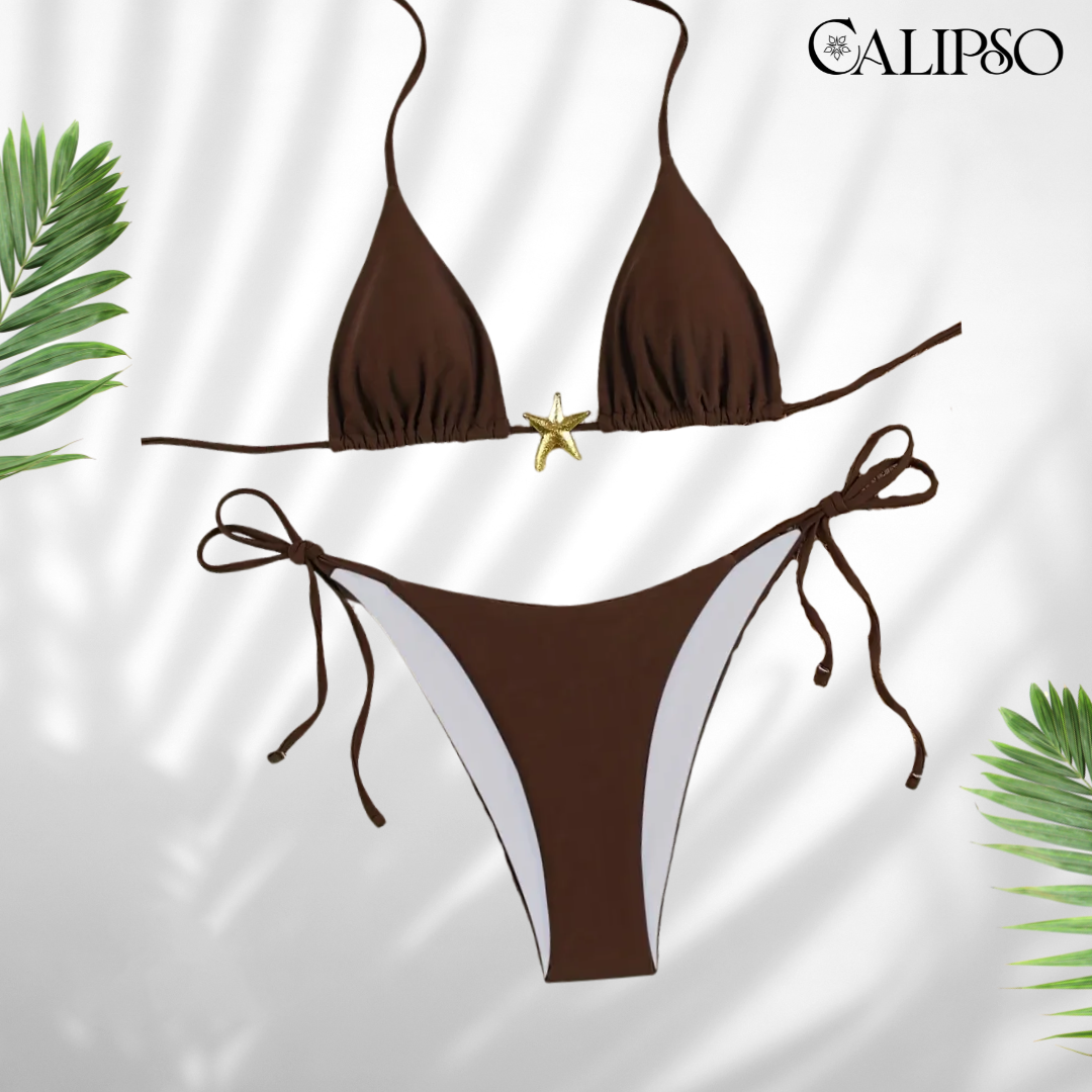 Golden star bikini