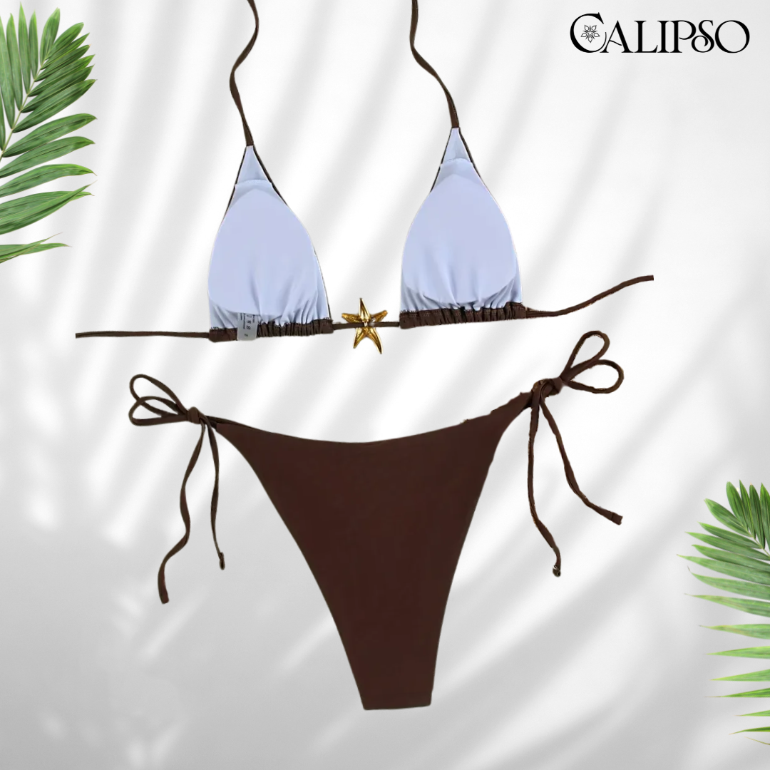 Golden star bikini