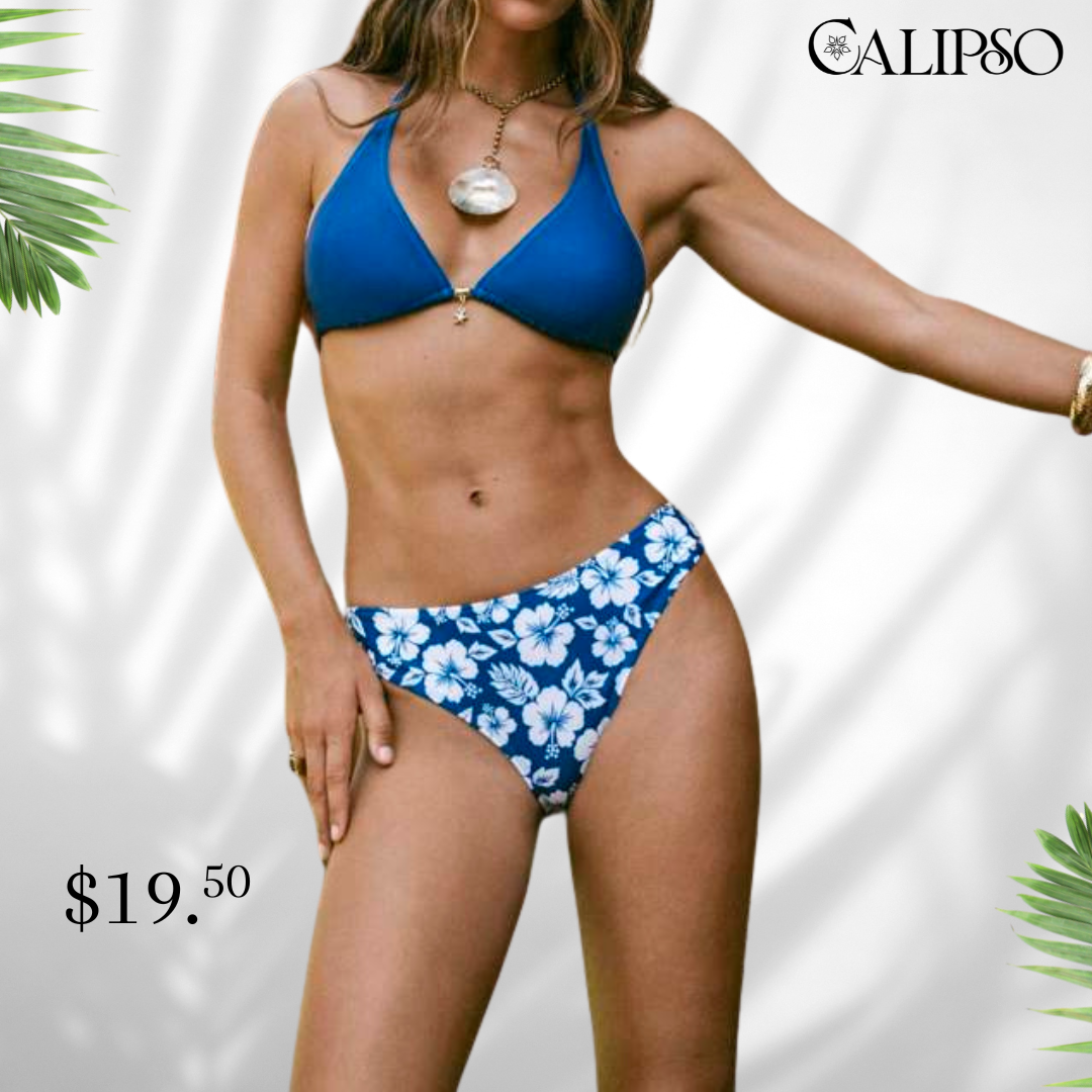 Beach flower bikini