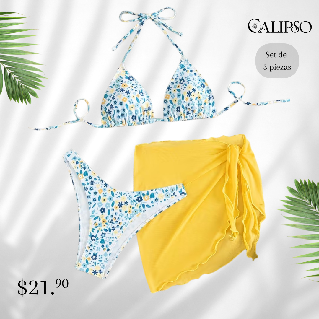 Gardenias bikini set