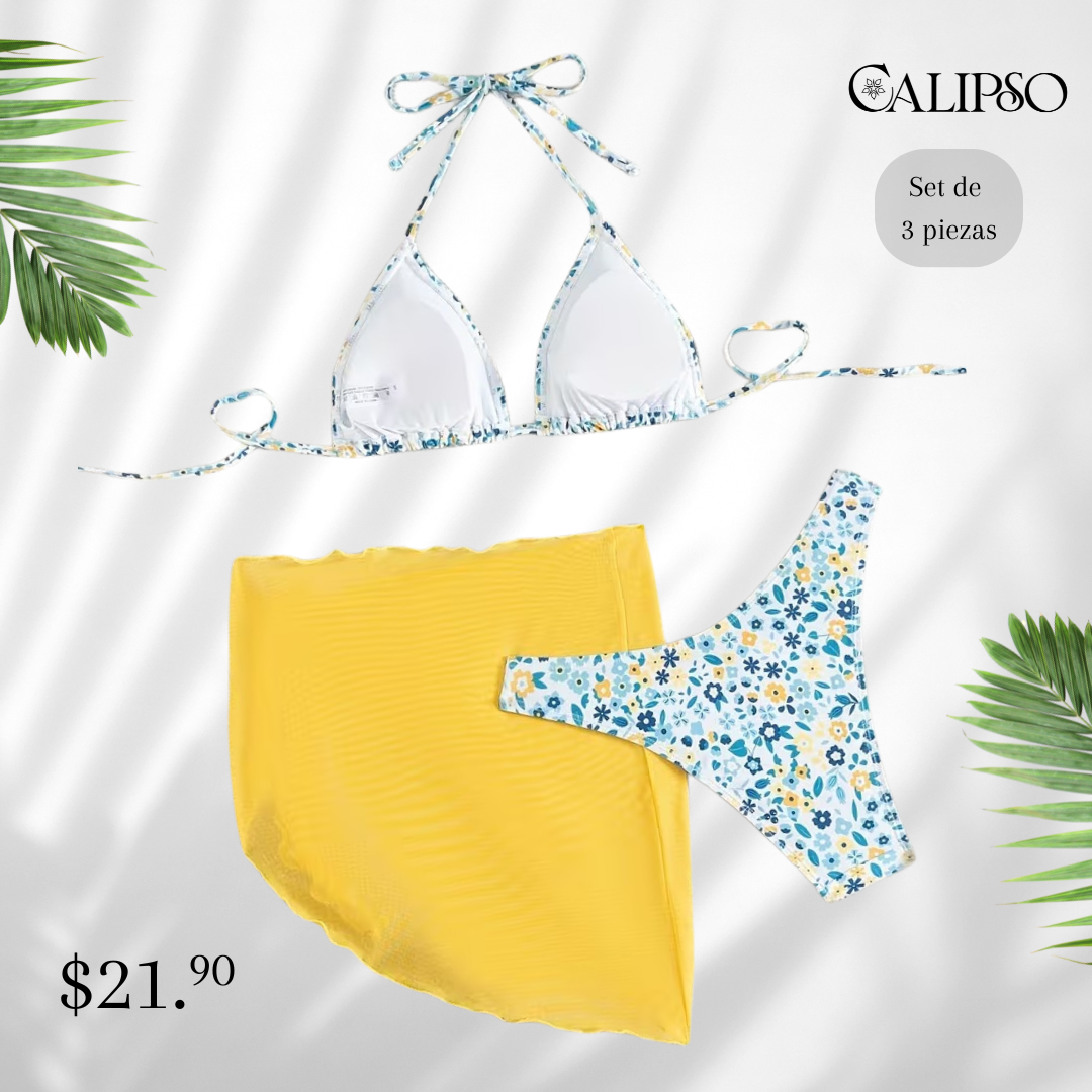 Gardenias bikini set
