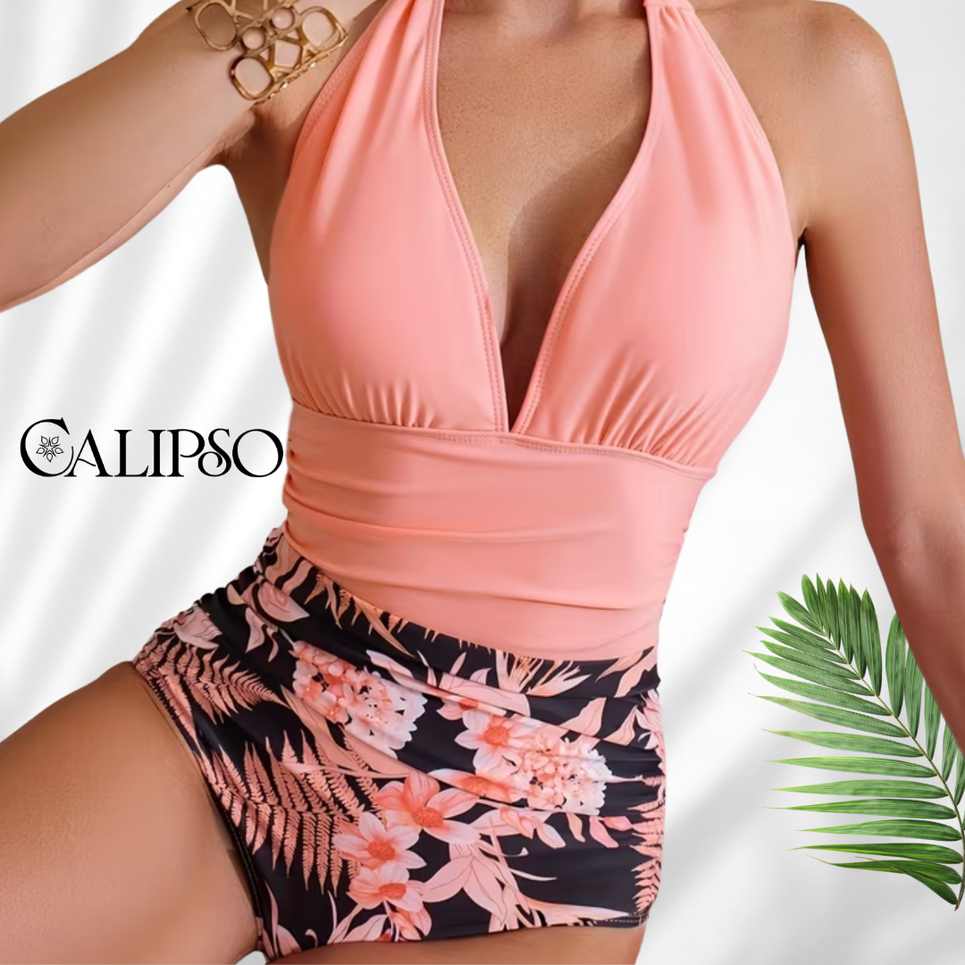 coral swimsuit