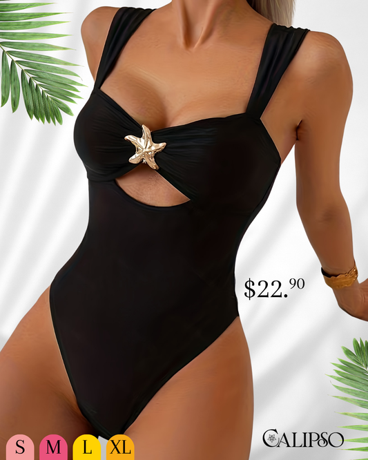 Star black Swimsuit